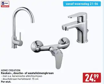 ALDI HOME CREATION Keuken-, douche- of wastafelmengkraan aanbieding