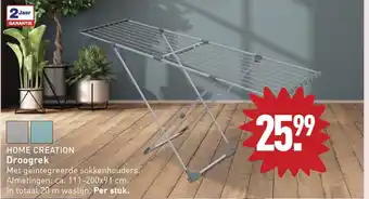 ALDI HOME CREATION Droogrek aanbieding