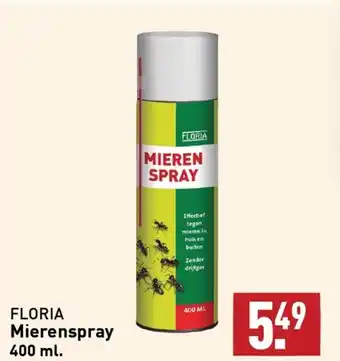 ALDI FLORIA Mierenspray 400 ml. aanbieding