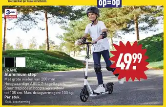 ALDI CRANE Aluminium step* aanbieding