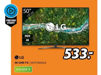 Expert Lg 4k uhd tv | 50up78006lb aanbieding