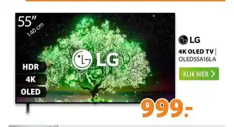 Expert LG 4k oled tv | oled55A16la aanbieding