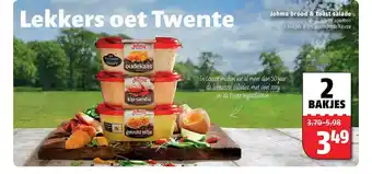 Poiesz Johma brood & toast salade aanbieding