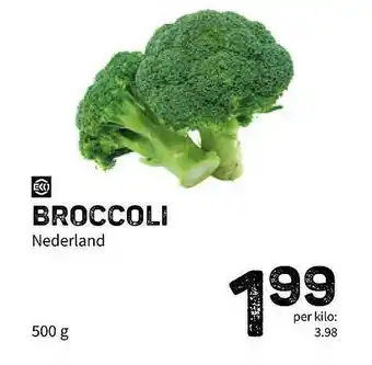 Ekoplaza Broccoli 500 gram aanbieding