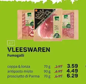 Ekoplaza Vleeswaren Fumagalli aanbieding