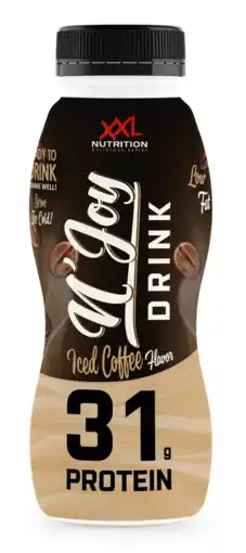 De Online Drogist Xxl nutrition n'joy protein drink - iced coffee 310ml aanbieding