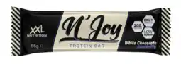 De Online Drogist Xxl nutrition njoy proteïne bar witte chocolade & bosbes 825gr aanbieding