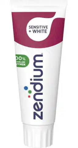 De Online Drogist Zendium sensitive whitener tandpasta 75ml aanbieding