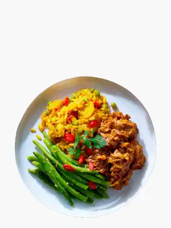 Flink Oma's soep rendang 450g aanbieding