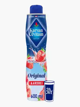 Flink Karvan cévitam aardbei 600ml aanbieding