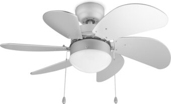 Bol.com Tristar plafondventilator met verlichting ve-5810 - ventilator voor plafond - energiezuinig - rvs aanbieding