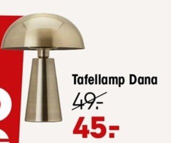 Kwantum Tafellamp Dana aanbieding