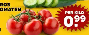 Sahan Supermarkten TROS TOMATEN aanbieding