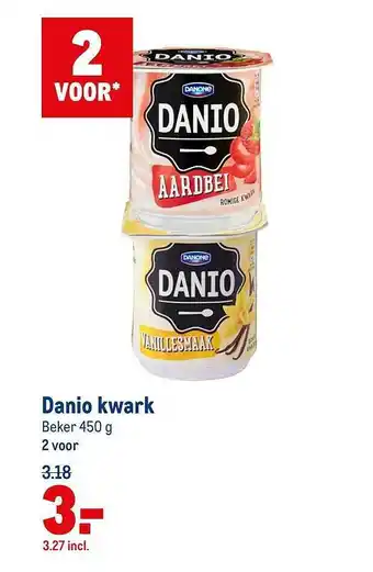 Makro Danio Kwark aanbieding