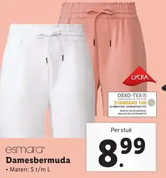 Lidl esmara® Damesbermuda aanbieding