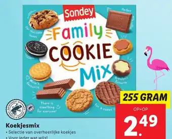 Lidl Koekjesmix 255g aanbieding