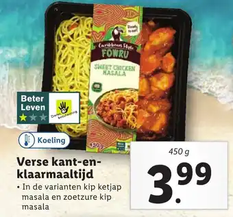 Lidl Verse kant-en-klaarmaaltijd 450g aanbieding