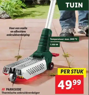 Lidl III PARKSIDEⓇ Thermische onkruidverdelger aanbieding