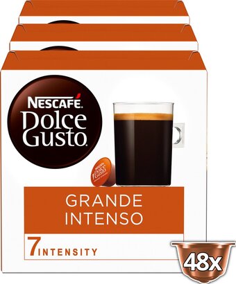 Bol.com Nescafé dolce gusto grande intenso - 48 koffiecups aanbieding