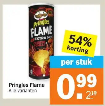 Albert Heijn Pringles Flame aanbieding