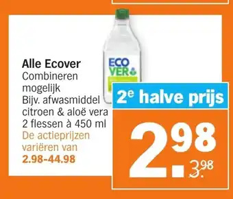 Albert Heijn Ecover 2st aanbieding