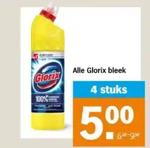 Albert Heijn Alle glorix bleek aanbieding