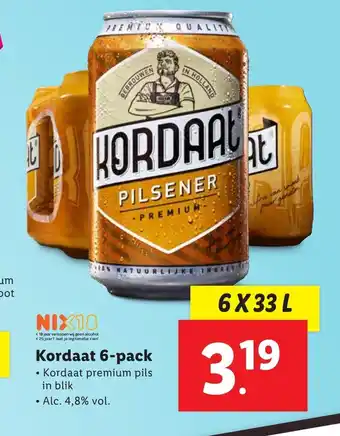 Lidl Kordaat 6-pack aanbieding