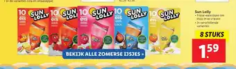 Lidl Sun Lolly 8 STUKS aanbieding