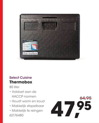 HANOS Select Cuisine Thermobox aanbieding