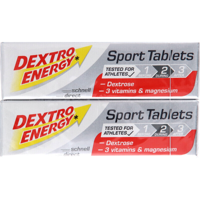 Dextro energy sport tablets 2pack aanbieding bij Albert Heijn