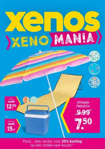 Xenos STRAND-PARASOL aanbieding