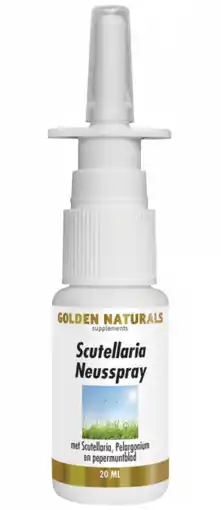 De Online Drogist Golden naturals scutellaria neusspray 20ml aanbieding