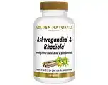 De Online Drogist Golden naturals ashwagandha & rhodiola complex capsules 60vcp aanbieding
