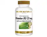 De Online Drogist Golden naturals vitamine d3 25mcg capsules 360st aanbieding