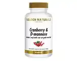De Online Drogist Golden naturals cranberry & d-mannose tabletten 90tb aanbieding