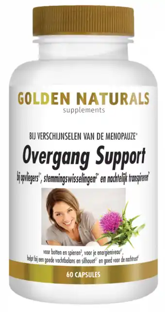 De Online Drogist Golden naturals overgang support capsules 60vcp aanbieding