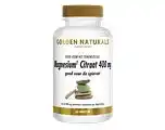 De Online Drogist Golden naturals magnesium citraat 400mg tabletten 60vtb aanbieding