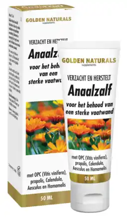 De Online Drogist Golden naturals anaalzalf 50ml aanbieding