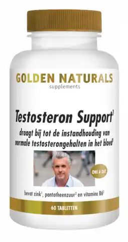De Online Drogist Golden naturals testosteron support tabletten 60tb aanbieding
