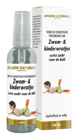De Online Drogist Golden naturals naturalize zwem- & kinderwratjes 100ml aanbieding