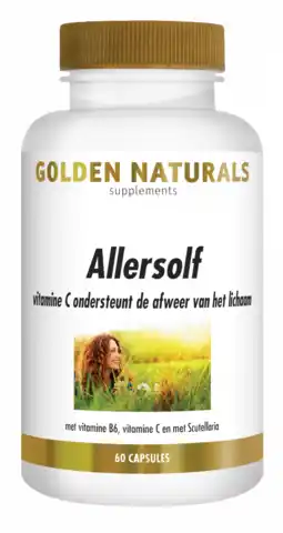 De Online Drogist Golden naturals allersolf capsules 60cp aanbieding