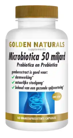 De Online Drogist Golden naturals probiotica 50 miljard capsules 60vcp aanbieding