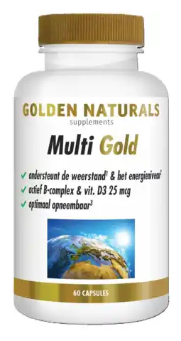 De Online Drogist Golden naturals multi strong 60cp aanbieding