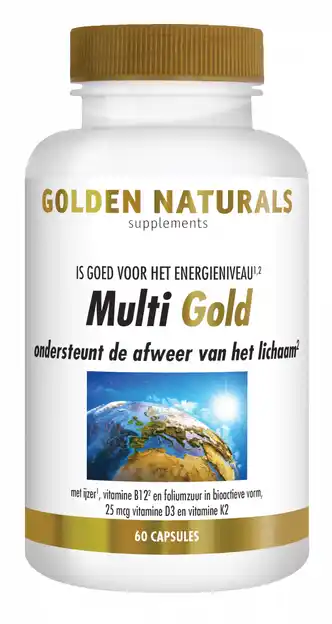 De Online Drogist Golden naturals multi strong 60cp aanbieding