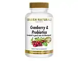 De Online Drogist Golden naturals cranberry & probiotica capsules 180vcp aanbieding