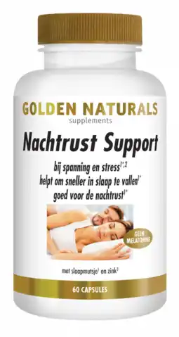 De Online Drogist Golden naturals nachtrust formule capsules 60vcp aanbieding