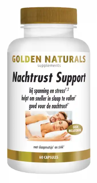 De Online Drogist Golden naturals nachtrust formule capsules 60vcp aanbieding