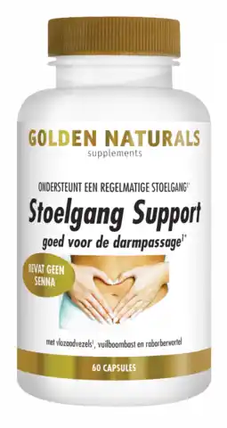 De Online Drogist Golden naturals stoelgang support capsules 60cp aanbieding