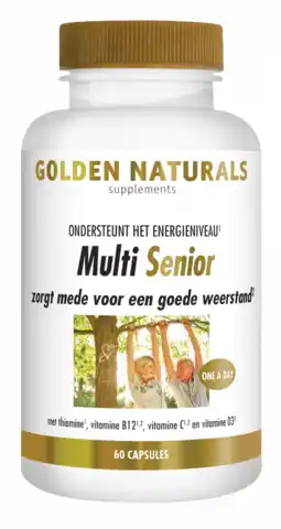 De Online Drogist Golden naturals multi strong gold senior 60vcp aanbieding