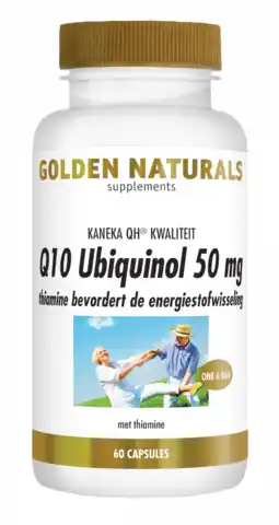 De Online Drogist Golden naturals ubiquinol 50 mg q10 capsules 60vcp aanbieding